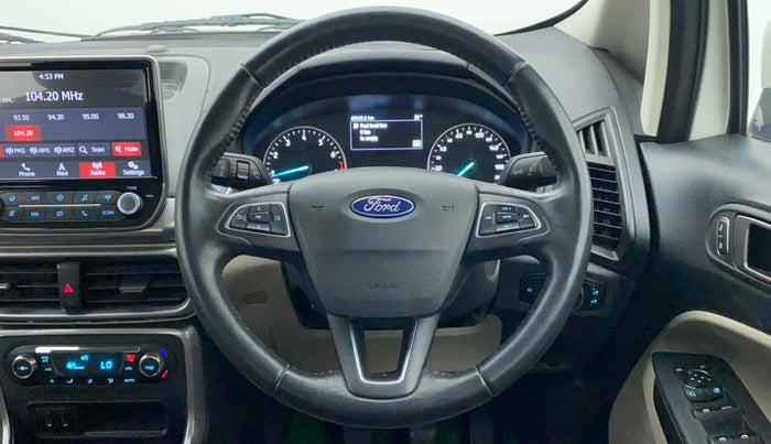 2019 Ford Ecosport TITANIUM 1.5L PETROL, Petrol, Manual, 46,691 km, Steering Wheel Close Up
