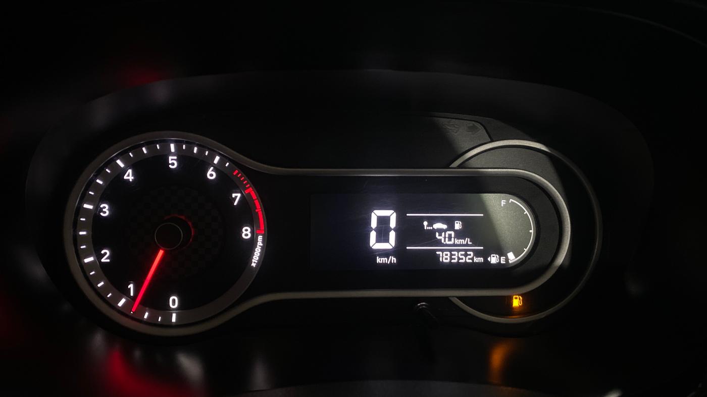2020 Hyundai AURA SX 1.2, Petrol, Manual, 78,348 km, Odometer Image
