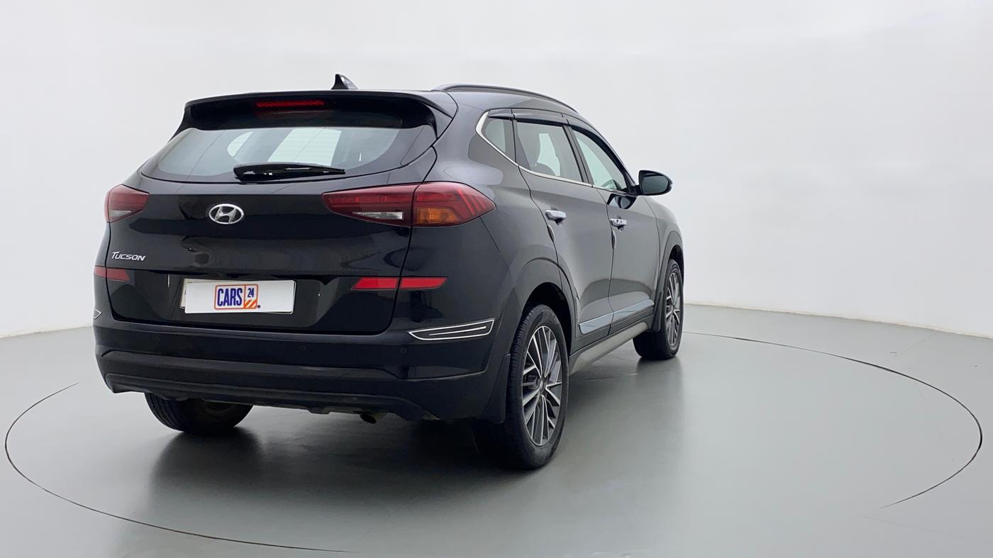 2020 Hyundai Tucson 2WD AT GLS PETROL, Petrol, Automatic, 39,064 km, Right Back Diagonal