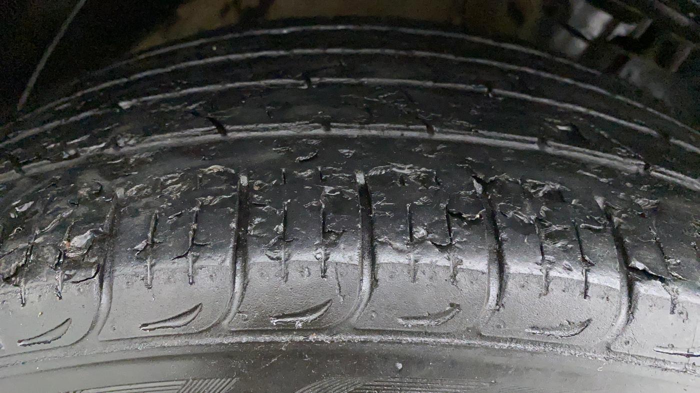 2020 Hyundai Tucson 2WD AT GLS PETROL, Petrol, Automatic, 39,064 km, Right Rear Tyre Tread