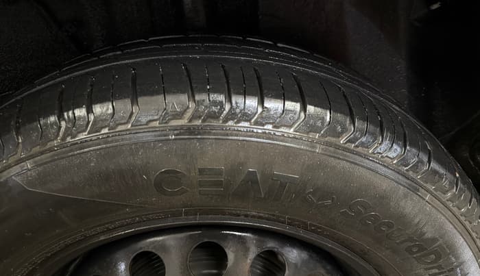 2022 Tata PUNCH PURE MT, Petrol, Manual, 36,833 km, Left Rear Tyre Tread