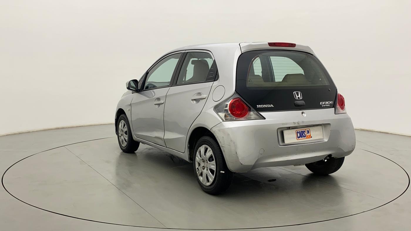 2015 Honda Brio S MT, Petrol, Manual, 34,105 km, Left Back Diagonal