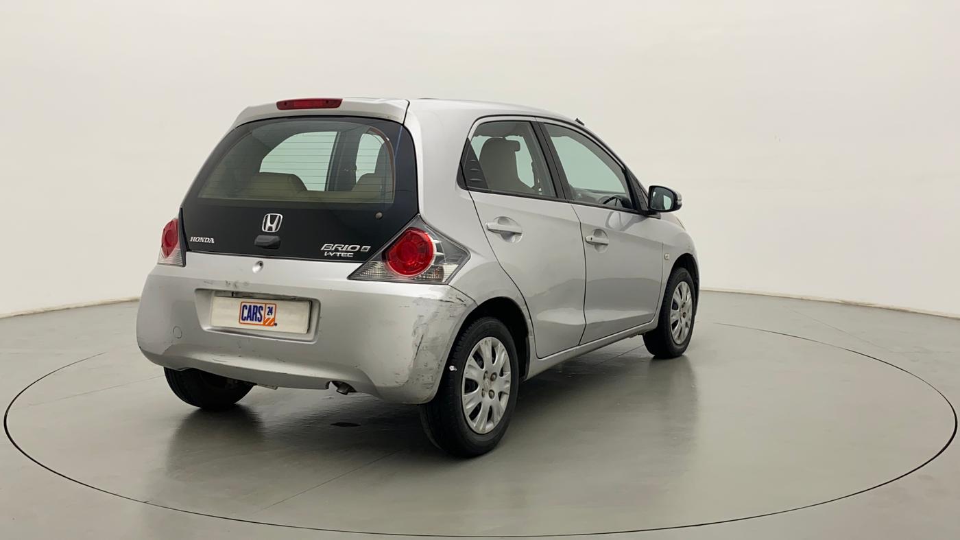 2015 Honda Brio S MT, Petrol, Manual, 34,105 km, Right Back Diagonal