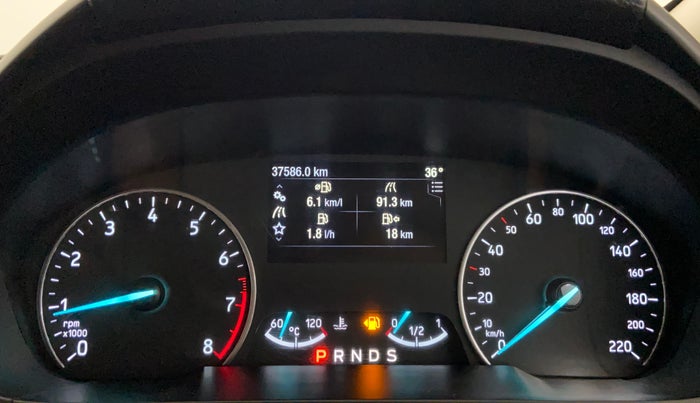 2020 Ford Ecosport TITANIUM 1.5L PETROL AT, Petrol, Automatic, 37,573 km, Odometer Image
