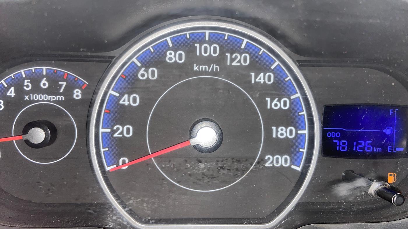 2013 Hyundai i10 MAGNA 1.2, Petrol, Manual, 77,955 km, Odometer Image
