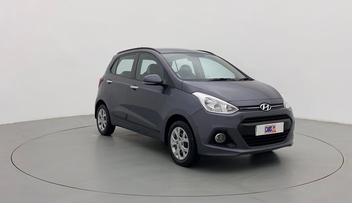 2013 Hyundai Grand i10 SPORTZ 1.2 KAPPA VTVT, Petrol, Manual, 34,757 km, Right Front Diagonal