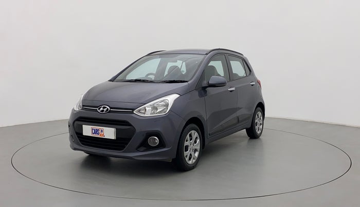 2013 Hyundai Grand i10 SPORTZ 1.2 KAPPA VTVT, Petrol, Manual, 34,757 km, Left Front Diagonal