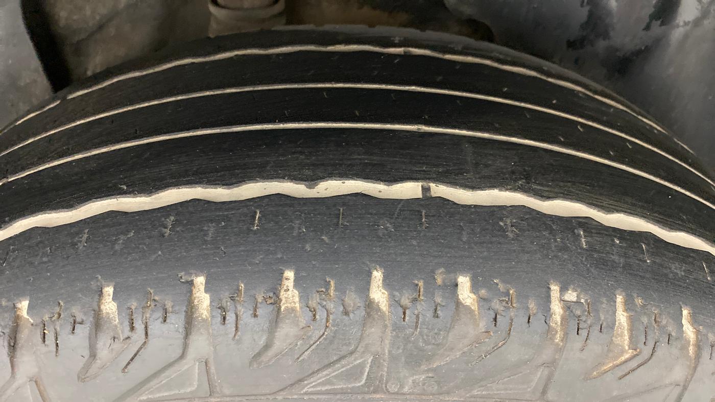 2019 Tata Harrier XZ 2.0L Kryotec, Diesel, Manual, 42,757 km, Left Rear Tyre Tread