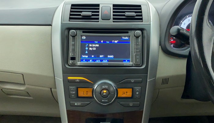 2012 Toyota Corolla Altis G AT, Petrol, Automatic, 54,493 km, Air Conditioner
