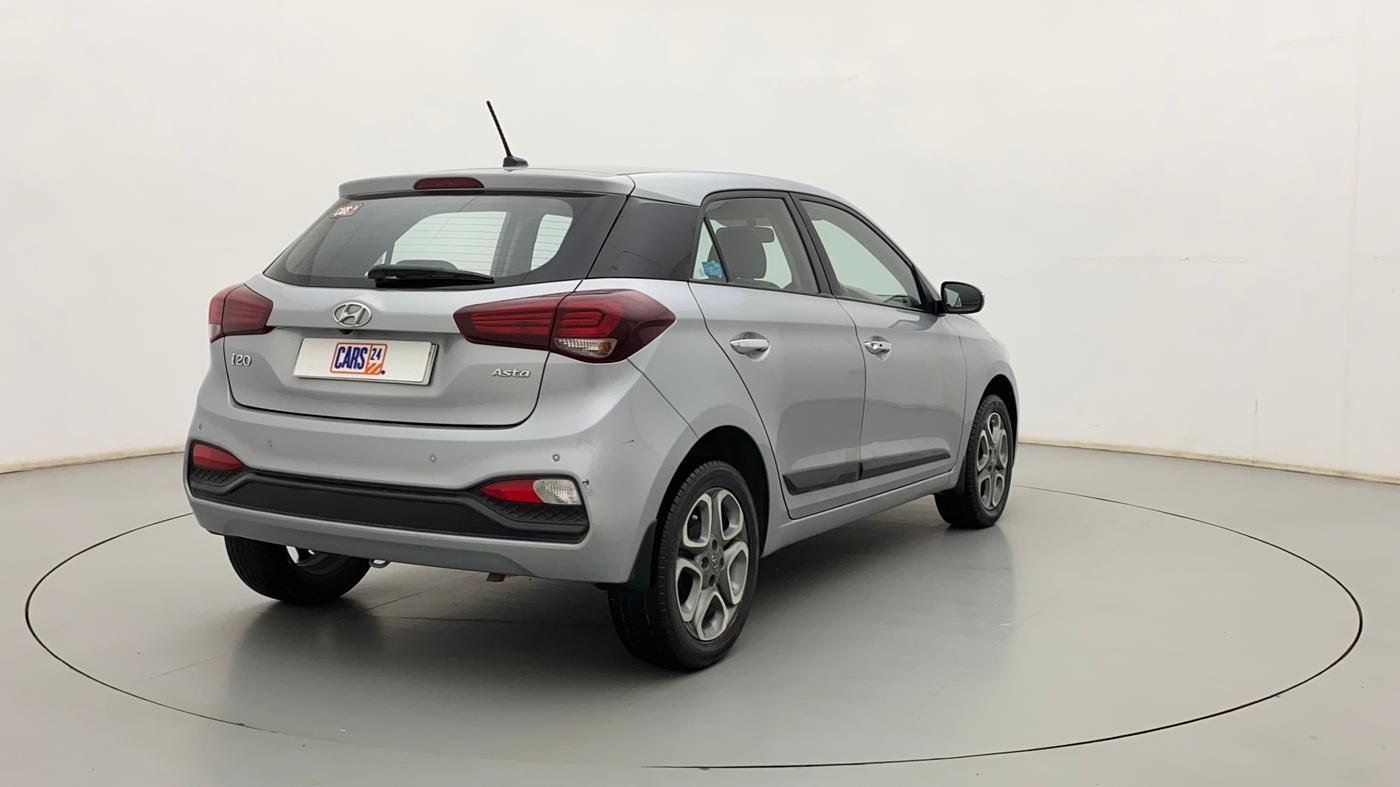 2019 Hyundai Elite i20 ASTA 1.2 (O), Petrol, Manual, 43,436 km, Right Back Diagonal