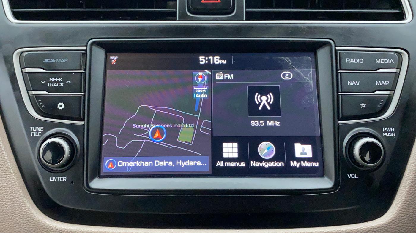 2019 Hyundai Elite i20 ASTA 1.2 (O), Petrol, Manual, 43,436 km, Infotainment System