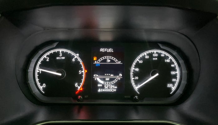 2022 Tata Harrier XT PLUS 2.0L KRYOTEC, Diesel, Manual, 52,725 km, Odometer Image