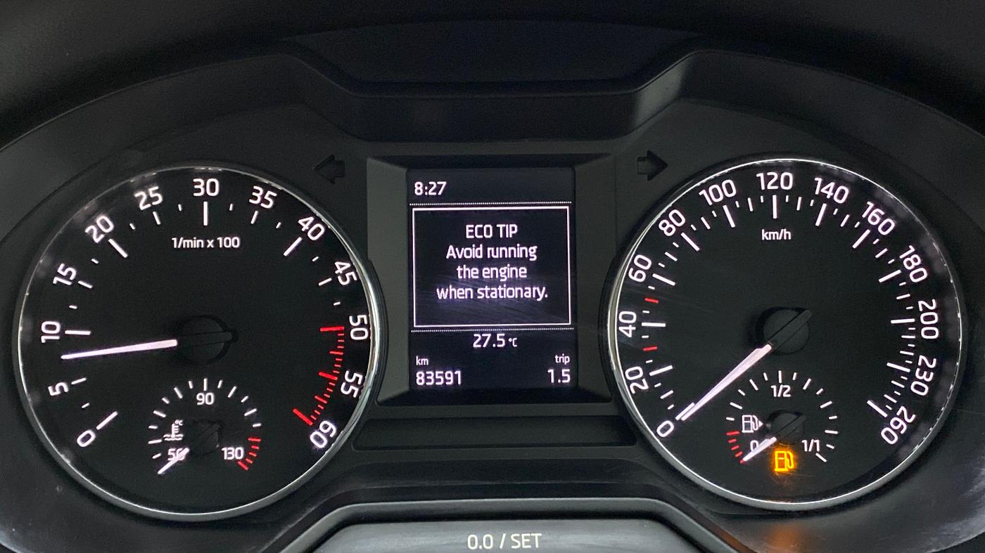 2014 Skoda Octavia AMBITION 2.0 TDI CR, Diesel, Manual, 83,589 km, Odometer Image