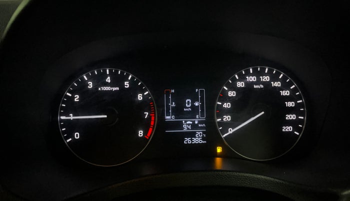 2019 Hyundai Creta SX 1.6 PETROL, Petrol, Manual, 26,385 km, Odometer Image