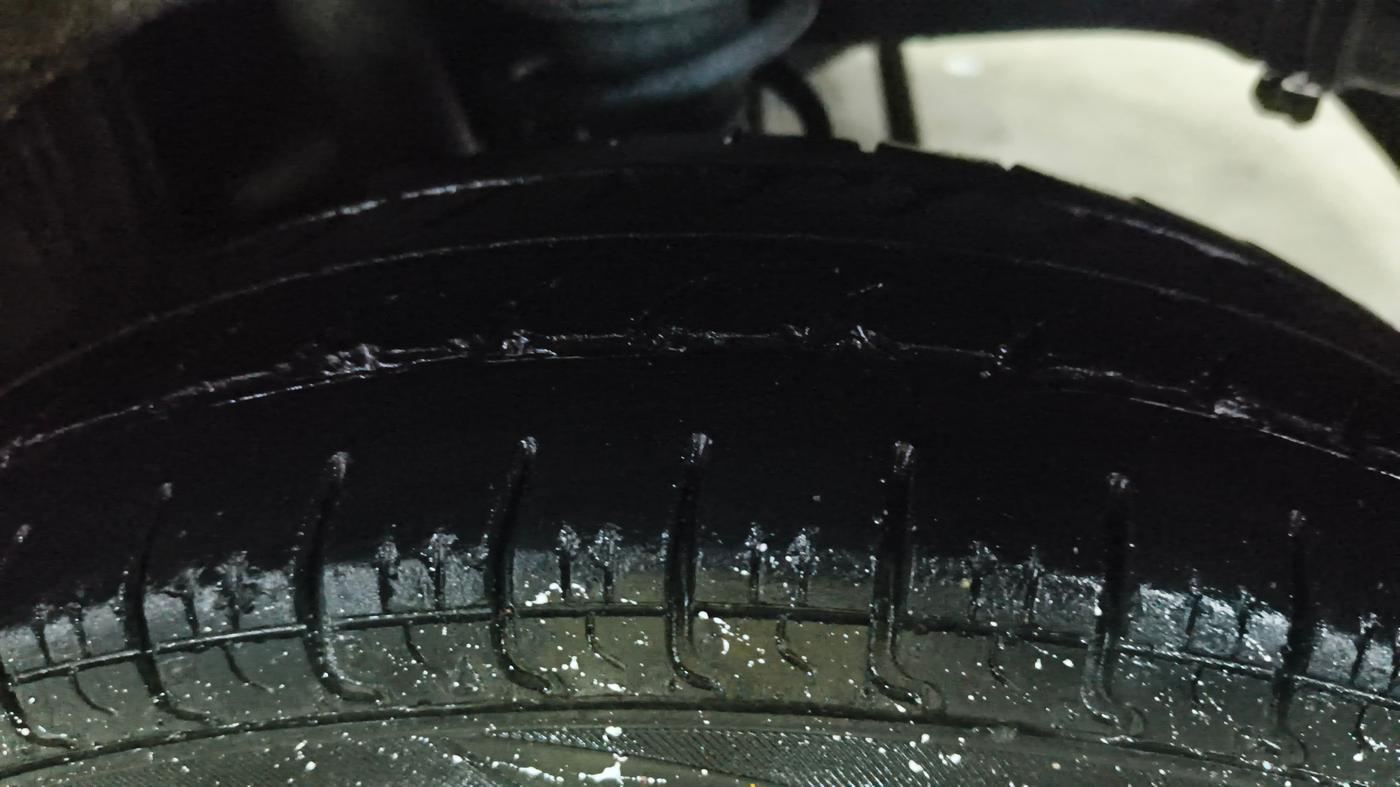 2015 Maruti Alto 800 VXI, Petrol, Manual, 48,195 km, Left Rear Tyre Tread