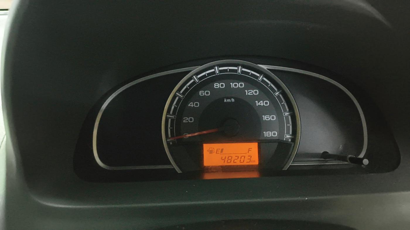 2015 Maruti Alto 800 VXI, Petrol, Manual, 48,195 km, Odometer Image