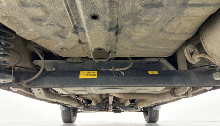 2016 Tata Zest XM RT 90 PS ABS, Petrol, Manual, 42,104 km, Rear Underbody