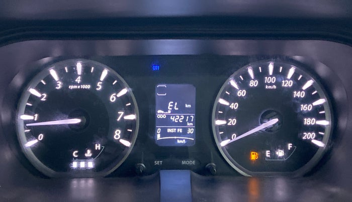 2016 Tata Zest XM RT 90 PS ABS, Petrol, Manual, 42,104 km, Odometer Image