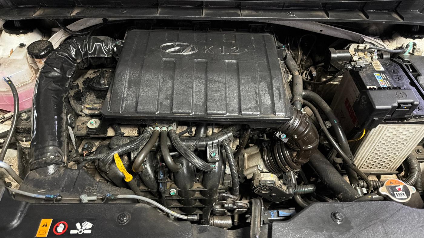 2024 Hyundai EXTER SX 1.2 MT Hy-CNG Duo , CNG, Manual, 20,413 km, Engine View