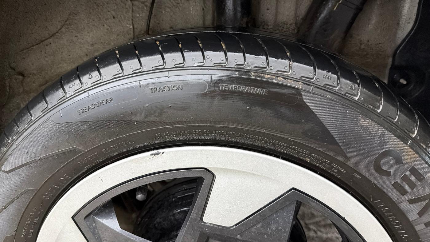 2024 Hyundai EXTER SX 1.2 MT Hy-CNG Duo , CNG, Manual, 20,413 km, Left Rear Tyre Tread