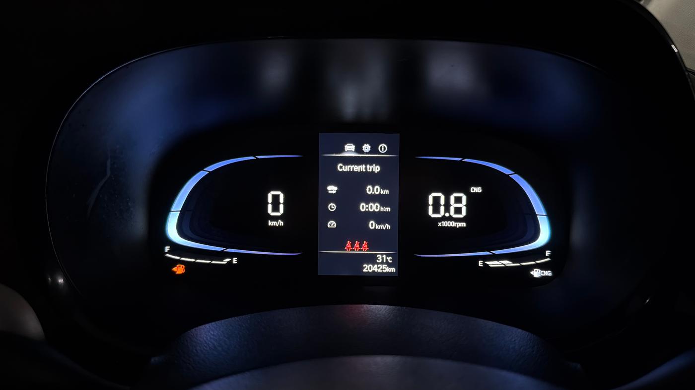 2024 Hyundai EXTER SX 1.2 MT Hy-CNG Duo , CNG, Manual, 20,413 km, Odometer Image
