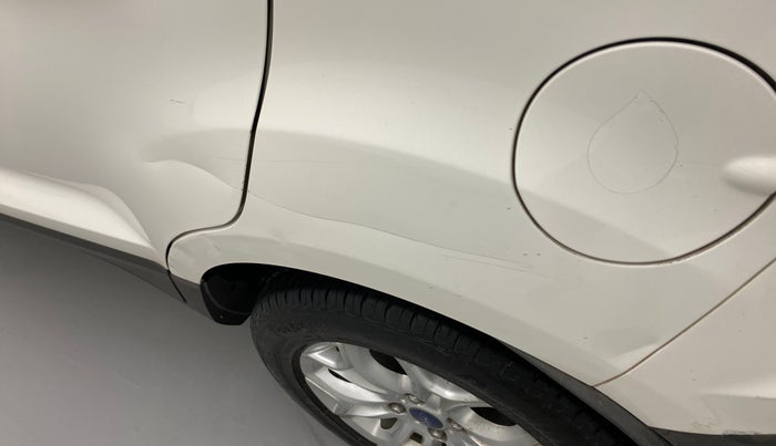 2017 Ford Ecosport TITANIUM + 1.5L PETROL AT, Petrol, Automatic, 51,258 km, Left quarter panel - Slightly dented