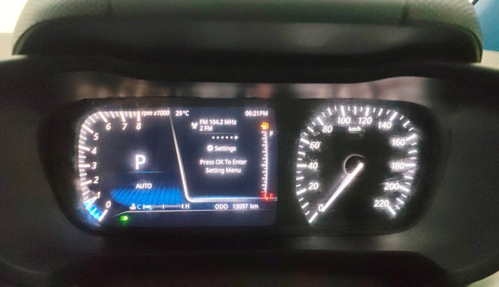 2024 Tata ALTROZ XZA + SUNROOF, Petrol, Automatic, 13,097 km, Odometer Image