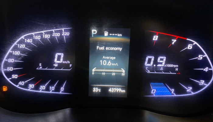 2022 Hyundai Verna SX (O) 1.5 VTVT IVT, Petrol, Automatic, 43,765 km, Odometer Image