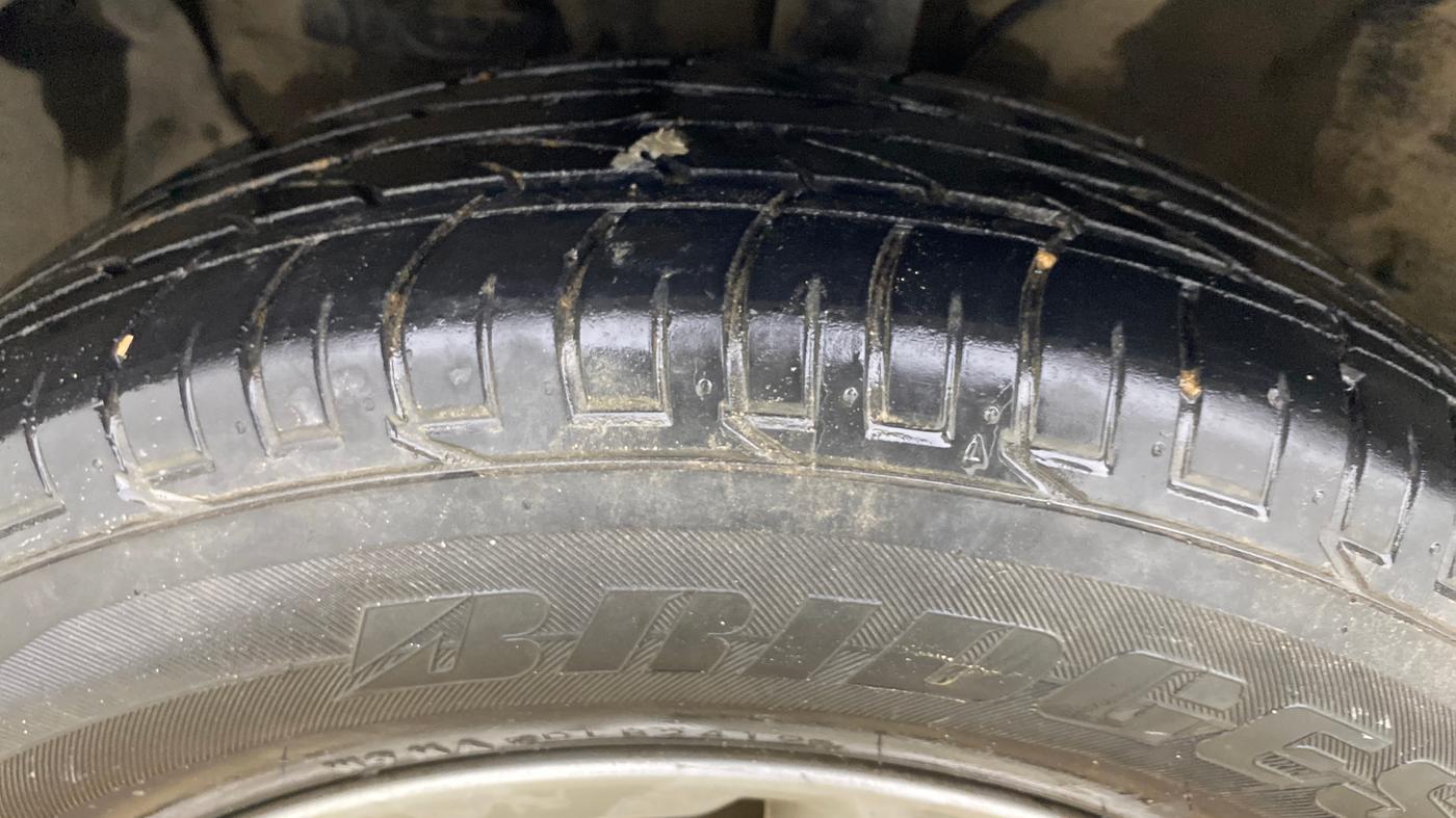2016 Hyundai Creta SX PLUS 1.6 PETROL, Petrol, Manual, 1,04,127 km, Left Front Tyre Tread