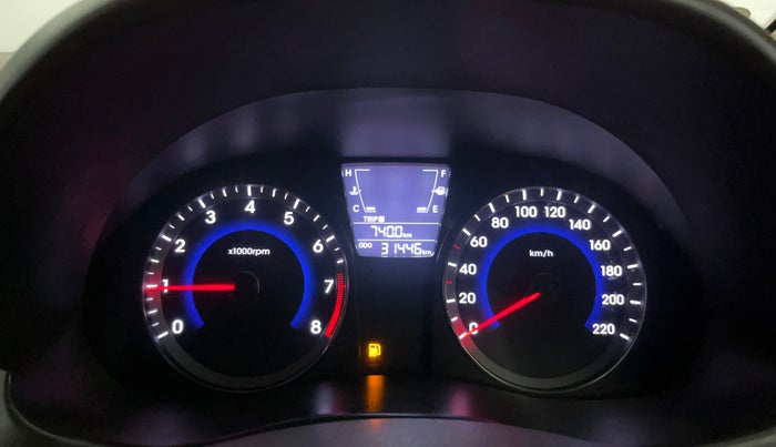 2016 Hyundai Verna 1.6 VTVT SX, Petrol, Manual, 31,443 km, Odometer Image