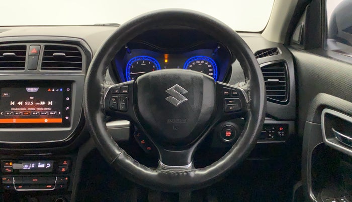 2021 Maruti Vitara Brezza ZXI PLUS DUAL TONE, Petrol, Manual, 28,272 km, Steering Wheel Close Up