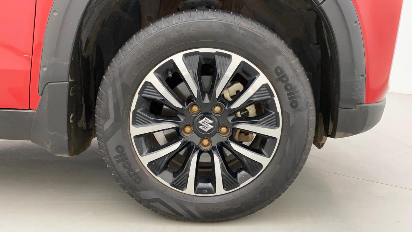 2021 Maruti Vitara Brezza ZXI PLUS DUAL TONE, Petrol, Manual, 28,272 km, Right Front Wheel
