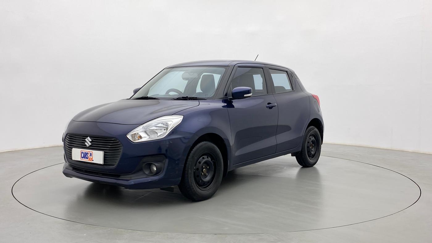 2018 Maruti Swift VXI AMT, Petrol, Automatic, 49,175 km, Left Front Diagonal