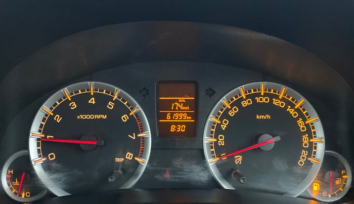 2013 Maruti Swift VXI D, Petrol, Manual, 61,924 km, Odometer Image