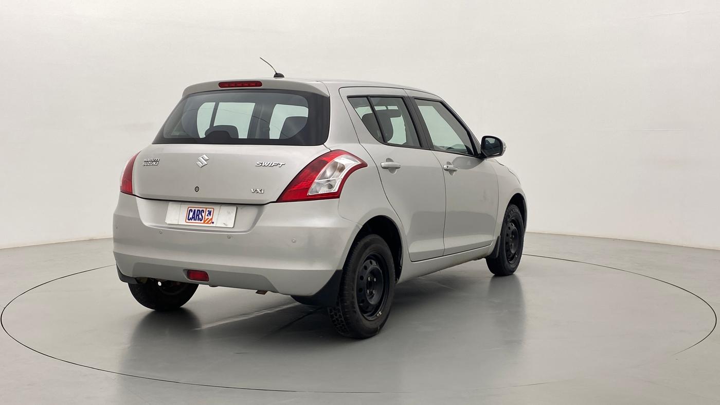 2013 Maruti Swift VXI D, Petrol, Manual, 61,924 km, Right Back Diagonal