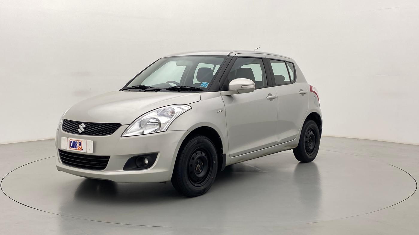 2013 Maruti Swift VXI D, Petrol, Manual, 61,924 km, Left Front Diagonal