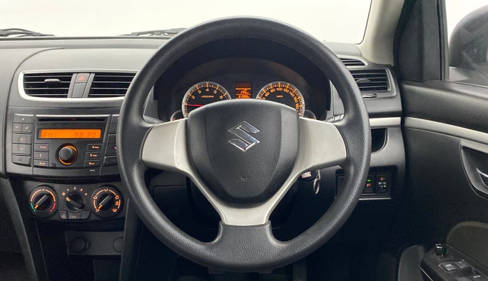 2013 Maruti Swift VXI D, Petrol, Manual, 61,924 km, Steering Wheel Close Up