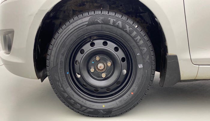 2013 Maruti Swift VXI D, Petrol, Manual, 61,924 km, Left Front Wheel