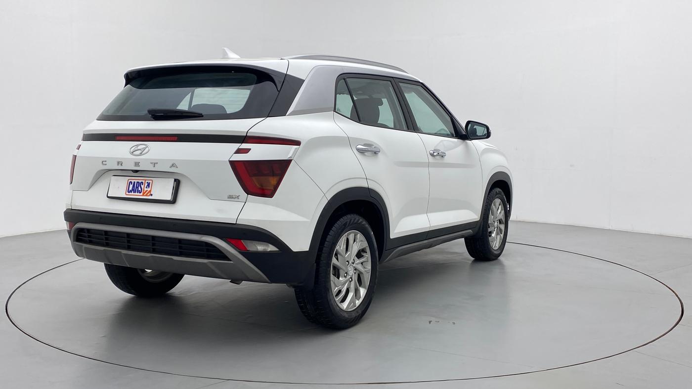 2020 Hyundai Creta SX PETROL MT, Petrol, Manual, 6,317 km, Right Back Diagonal