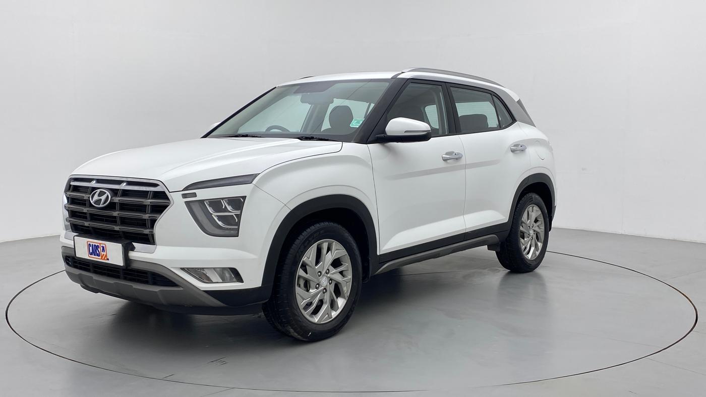 2020 Hyundai Creta SX PETROL MT, Petrol, Manual, 6,317 km, Left Front Diagonal