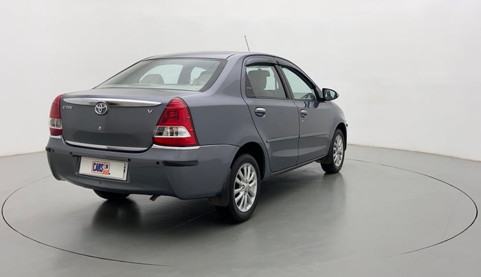 2014 Toyota Etios V, Petrol, Manual, 13,919 km, Right Back Diagonal