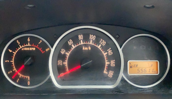 2013 Maruti Alto K10 VXI, Petrol, Manual, 55,611 km, Odometer Image