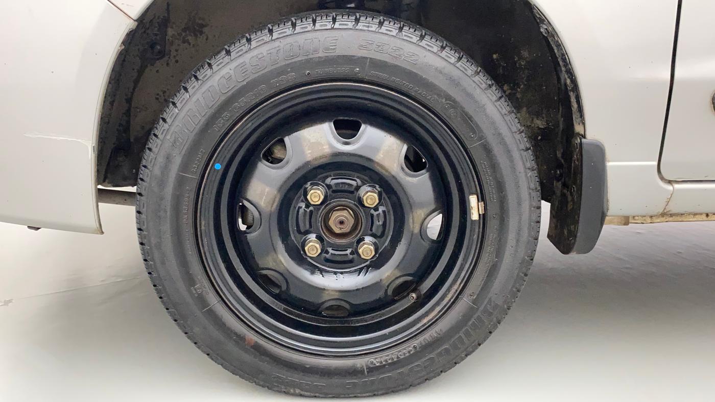 2013 Maruti Alto K10 VXI, Petrol, Manual, 55,611 km, Left Front Wheel