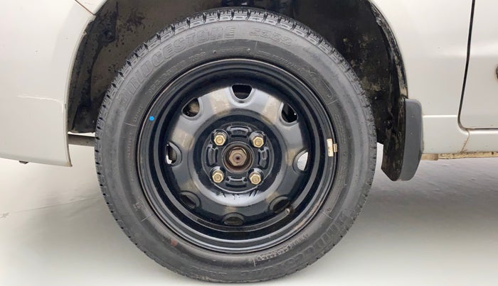 2013 Maruti Alto K10 VXI, Petrol, Manual, 55,611 km, Left Front Wheel