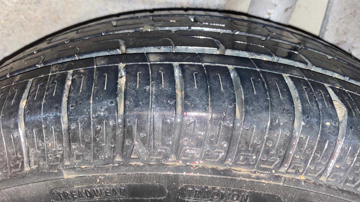 2018 Maruti Dzire ZXI AMT, Petrol, Automatic, 59,674 km, Left Rear Tyre Tread