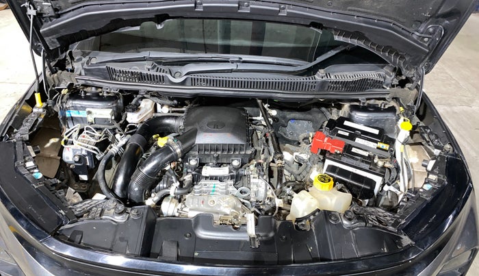 2024 Tata NEXON FEARLESS + SUNROOF DUAL TONE 1.2 PETROL, Petrol, Manual, 4,075 km, Engine View