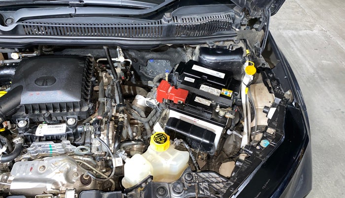 2024 Tata NEXON FEARLESS + SUNROOF DUAL TONE 1.2 PETROL, Petrol, Manual, 4,075 km, Engine View - Left