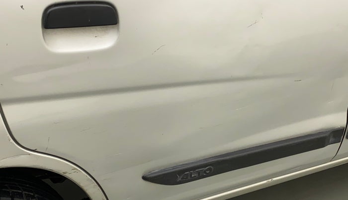 2014 Maruti Alto K10 VXI, Petrol, Manual, 37,866 km, Right rear door - Slightly dented