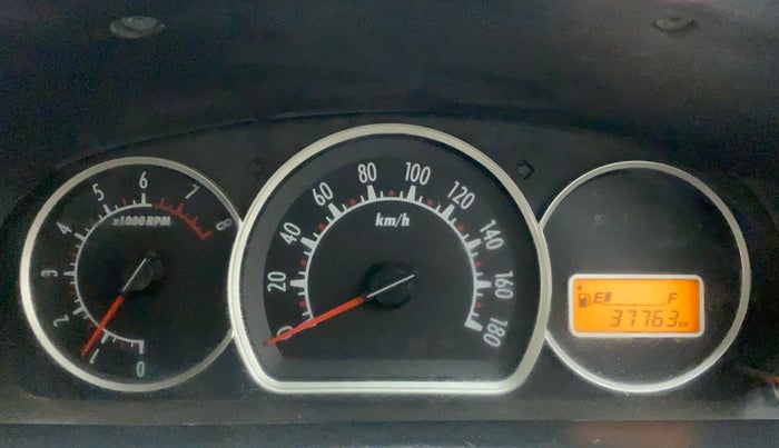 2014 Maruti Alto K10 VXI, Petrol, Manual, 37,866 km, Odometer Image