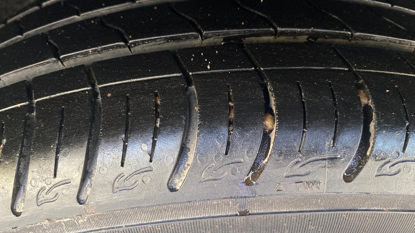 2018 Maruti Baleno ALPHA PETROL 1.2, CNG, Manual, 82,610 km, Right Rear Tyre Tread